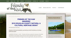 Desktop Screenshot of kansasriver.org