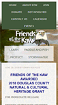 Mobile Screenshot of kansasriver.org